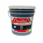 Speedball Black Waterbased  Textile Ink-Gallon