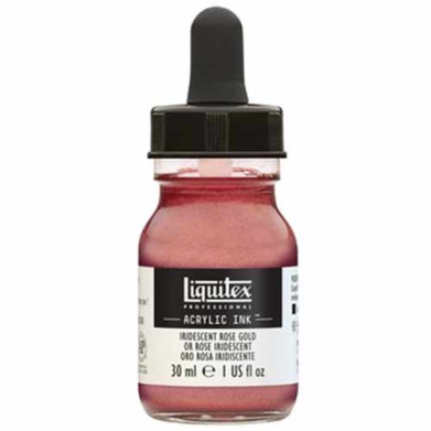 Liquitex Professional Acrylic Ink - (1oz/30ml) Iridescent Rose Gold
