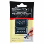 General's Factis Magic Black Eraser-2ct