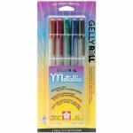 Sakura Gelly Roll Dark Metallic Assortement-5pc