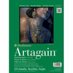 Strathmore 400 Series Artagain Assorted Tints ( 445 ) 12"x18"  - (24 sheets, 60lb) Tape Bound