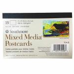 Strathmore Mixed Media Postcards  (704) 4x6  - (15 Sheets, 140lb) Cold Press