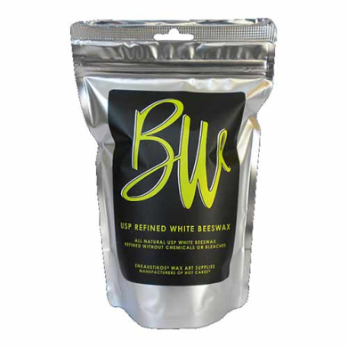 Enkaustikos USP Refined White Beeswax-8oz