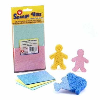 Hygloss Sponge 'Ums-3 x 4 shts (6ct)