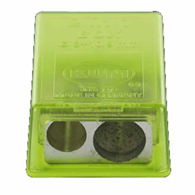 KUM 2-in-1 M2 2-Hole Metal Sharpener with Waste Container  KUM1032021