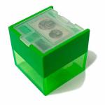 KUM Cube M2 Metal Pencil Sharpener 2-Hole + Pointer Cube Canister  KUM1037621