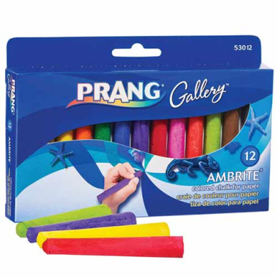 Prang Ambrite Chalk-12ct