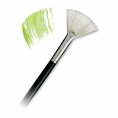 #6 Regis Bristle Oil Fan Brush