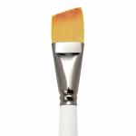 Royal Langnickel Royal Gold Brush for Acrylic & Watercolor - Angular  1"
