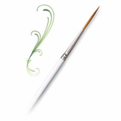 Royal Langnickel Royal Gold Brush for Acrylic & Watercolor -Script Liner- #20/0