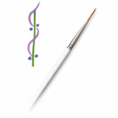Royal Langnickel Royal Gold Brush for Acrylic & Watercolor -Monogram Liner- #5/0