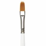 Royal Langnickel Royal Gold Brush for Acrylic & Watercolor - Filbert Comb 3/8"