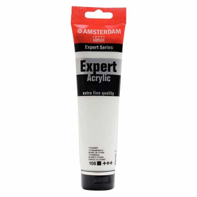 Amsterdam Expert Acrylic 150ML- Titanium White (105)