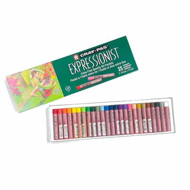 Cray-Pas Expressionist Oil Pastels Set- 25pc