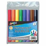 Permanent Chisel Tip Broad Marker- Assorted (8ct)