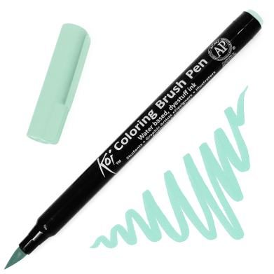Sakura Koi Coloring Brush Pen - Peacock Green