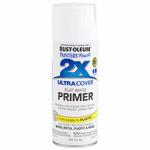 2x Ultra Cover 12oz Spray- White Primer