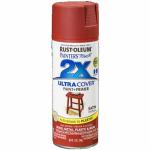 2x Ultra Cover 12oz Satin Spray- Paprika