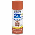 2x Ultra Cover 12oz Satin Spray- Cinnamon