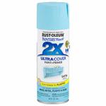 2x Ultra Cover 12oz Satin Spray- Aqua