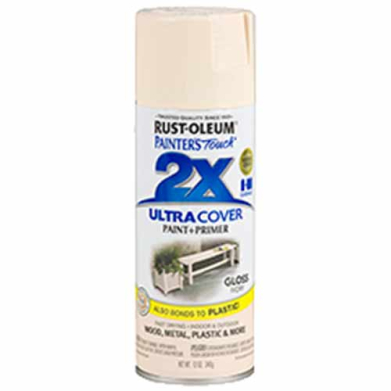 2x Ultra Cover 12oz Gloss Spray- Ivory