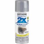 2x Ultra Cover 12oz Satin Spray- Aluminum