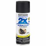 2x Ultra Cover 12oz Satin Spray- Canyon Black