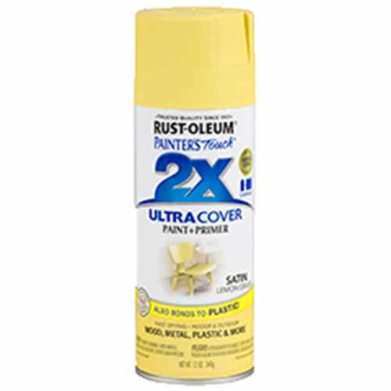 2x Ultra Cover 12oz Satin Spray- Lemon Grass