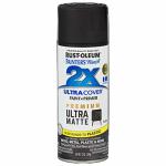 2x Ultra Cover 12oz Matte Spray- Black