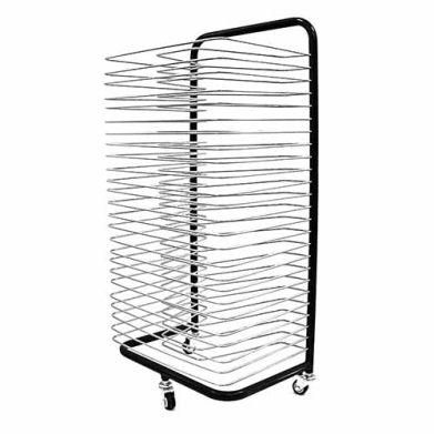 Inovart Mobile Floor Rack With Fixed Shelves   INO8452