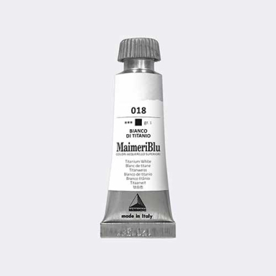 MaimeriBlu 12ml Watercolor- Titanium White