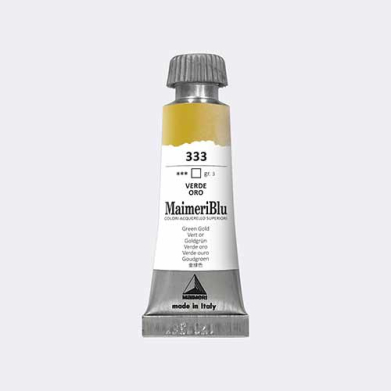 MaimeriBlu 12ml Watercolor- Green Gold