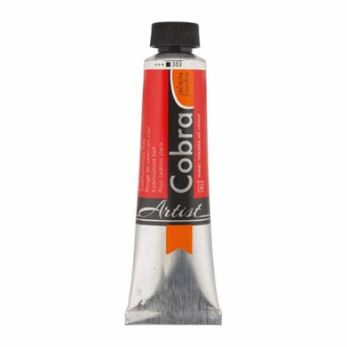Cobra Artist Oil Paint- Cadmium Red Light - 40ml