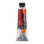 Cobra Artist Oil Paint- Light Ox Red - 40ml