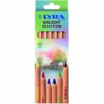 Lyra Super Ferby Waldorf Selection Colored Pencils- 6ct