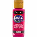 DecoArt Americana Acrylic Paint - (2oz/59ml) Strawberry
