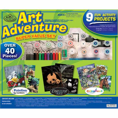 Art Adventure Set- 9 Projects
