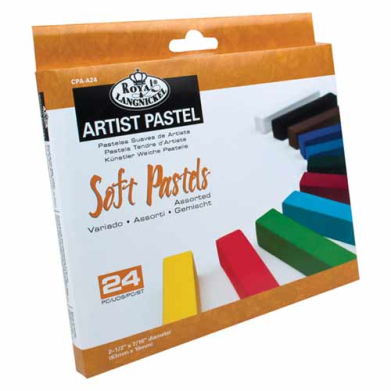 Royal & Langnickel Artist Assorted Soft Pastels- 24pc