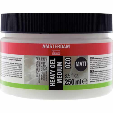 Amsterdam Acrylic Heavy Gel Medium Matt- 250ml