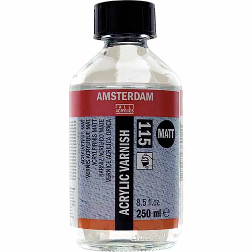 Amsterdam Acrylic Matt Varnish- 250ml - Quality Art, Inc. School and Fine  Art Supplies