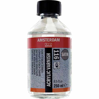 Amsterdam Acrylic Satin Varnish- 250ml
