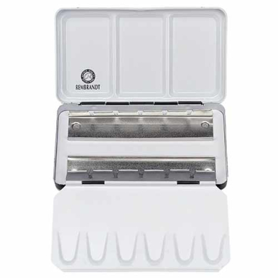 Rembrandt W/C Empty Metal Case- 12 pan
