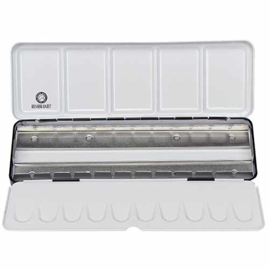 Rembrandt W/C Empty Metal Case- 24 pan