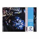 Royal Talens Van Gogh Black Water Color Postcards   4x6 (25 Sheets)  94170012