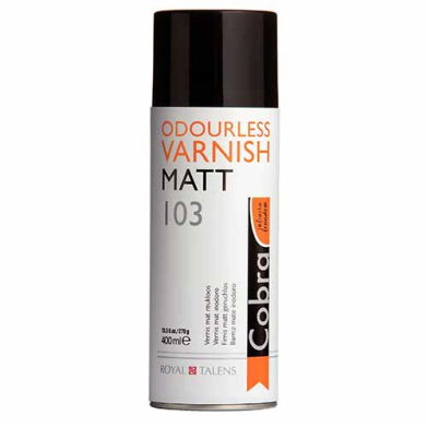 Cobra Matt Varnish-  400ml Spray Can