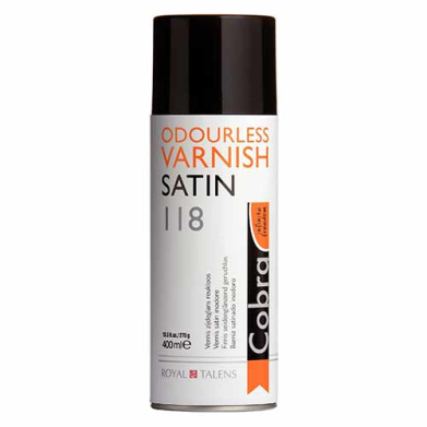 Cobra Satin Varnish-  400ml Spray Can
