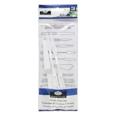 Royal & Langnickel Flexible Palette Knife Set- 3pc  RD71
