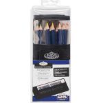 Royal Langnickel Essentials Drawing Pencil Roll-Up Travel Set RART-2302