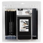 Royal Langnickel Essentials Sketching Pencil Set W/ Sketchbook- 13pc RART-2102