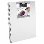 Canvas Cover Sketchbook- 11.3"x16.5" (80shts)